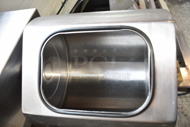 Quality Industries QMM-4 Stainless Steel Commercial Floor Style Marinator on Commercial Casters. 115 Volts, 1 Phase. Tested and Working! - Image 3 of 5
