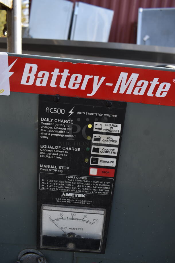 Ametek AC500 Metal Battery Charger.  - Image 3 of 3