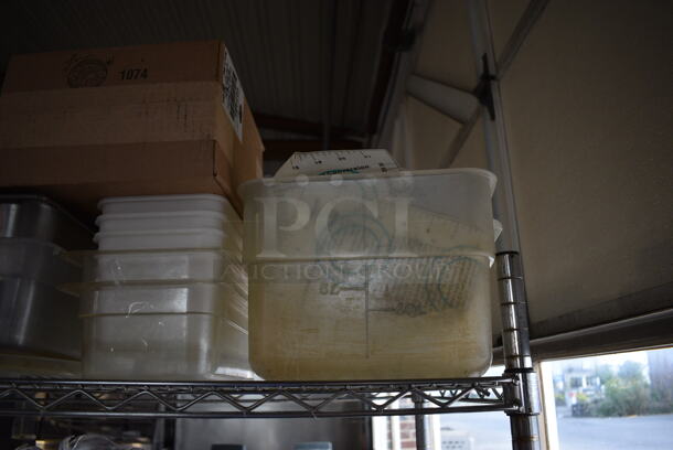 ALL ONE MONEY! Tier Lot of Various Items Including Poly Bins and Poly Food Baskets - Image 5 of 5