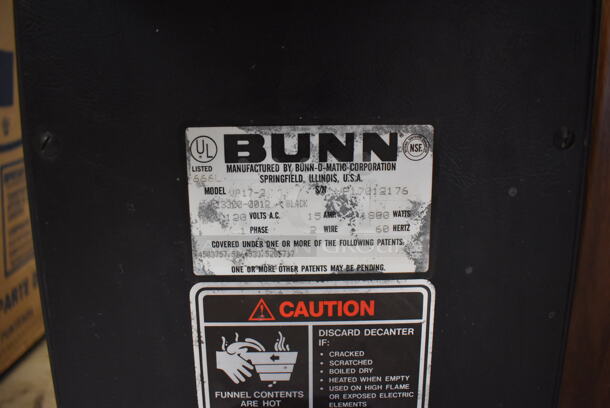 Bunn VP17-2 Stainless Steel Commercial Countertop 2 Burner Coffee Machine. 120 Volts, 1 Phase. 8x18.5x19 - Image 5 of 5