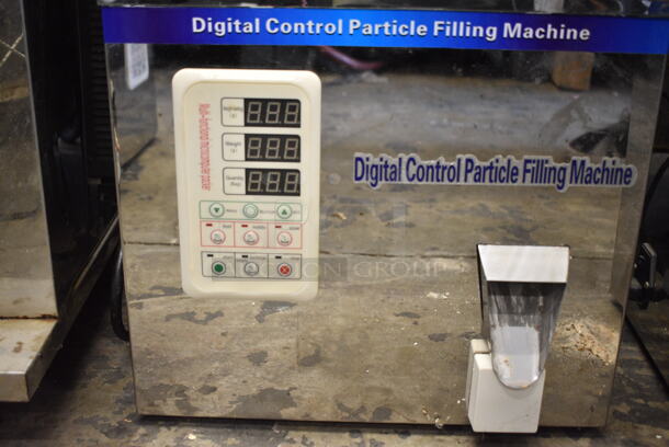 Stainless Steel Commercial Countertop Digital Control Particle Filling Machine. Tested and Working! - Image 4 of 4