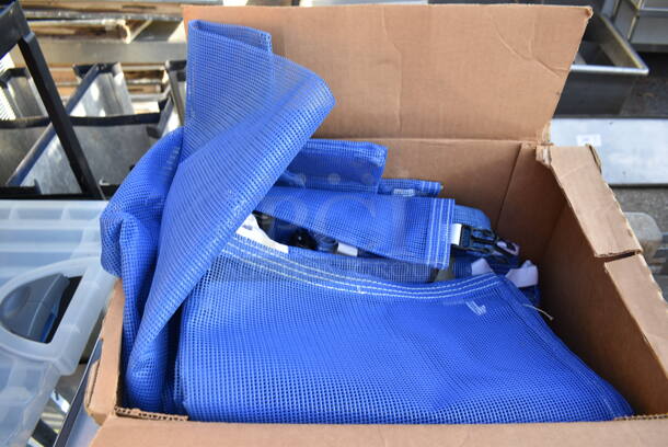 Metal 3 Tier Cart w/ Contents on Commercial Casters. 28x18x33 - Image 4 of 4