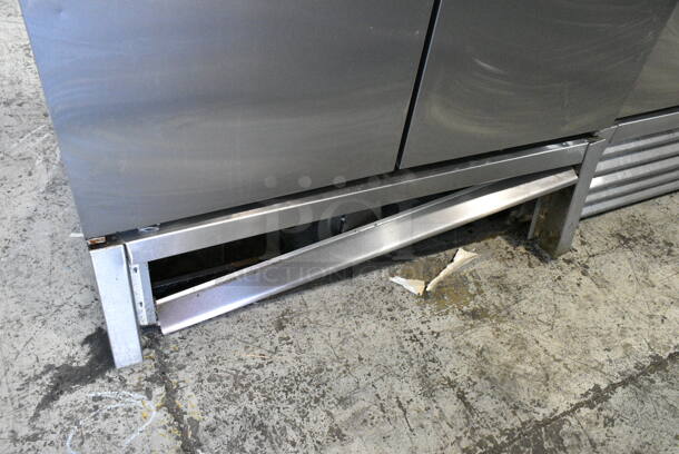 2016 True T-35 Stainless Steel Commercial 2 Door Reach In Cooler w/ Poly Coated Racks. 115 Volts, 1 Phase. Tested and Working! - Image 3 of 6