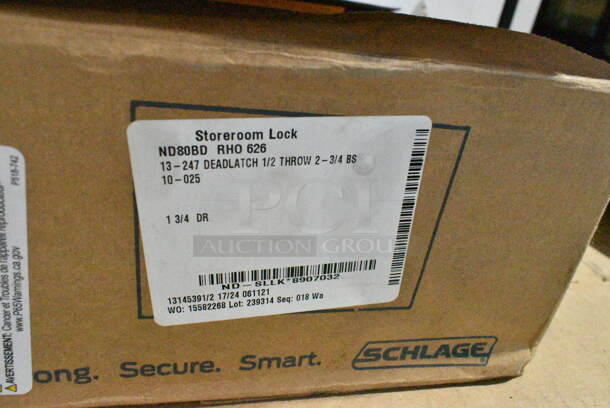 Schlage ND80BD Storeroom Lock - Image 5 of 5