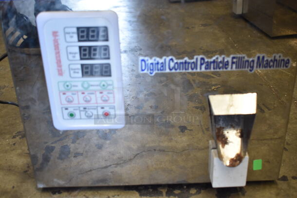 Stainless Steel Commercial Countertop Digital Control Particle Filling Machine. Tested and Working! - Image 4 of 4