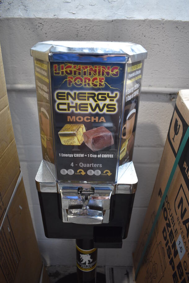 Metal Floor Style Vending Machine. 18x18x40 - Image 3 of 3