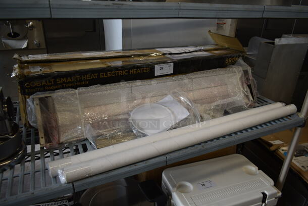 BRAND NEW SCRATCH AND DENT! 2021 Cobalt BH0610003 Smart Heat Electric Powered Heater. Stock Picture Used as Gallery Picture. 220/240 Volts. Tested and Working! - Image 2 of 8