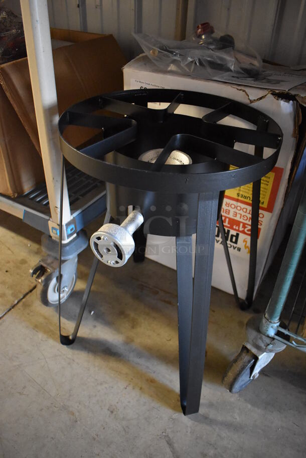 BRAND NEW SCRATCH AND DENT! Backyard Pro 554BPRD21 Metal Single Burner Stock Pot Range. 15x15x21 - Image 2 of 8
