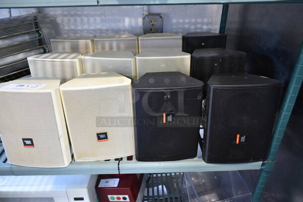 12 JBL Speakers Including Control 25T. 12 Times Your Bid! - Image 1 of 10