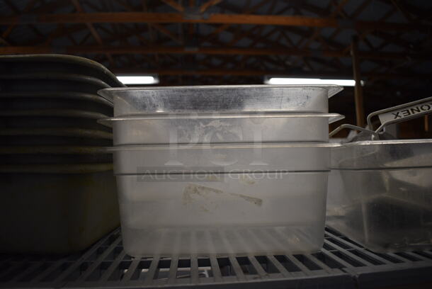 ALL ONE MONEY! Tier Lot of Various Poly Items Including Bus Bins and Full Size Drop In Bins - Image 3 of 5