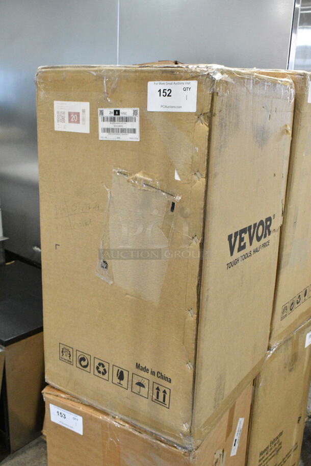 BRAND NEW SCRATCH AND DENT! Vevor HE-15C-3M-US 3 Frame Honey Extractor, Stainless Steel Manual Beekeeping Extraction, Honeycomb Drum Spinner with Transparent Lid - Image 2 of 3