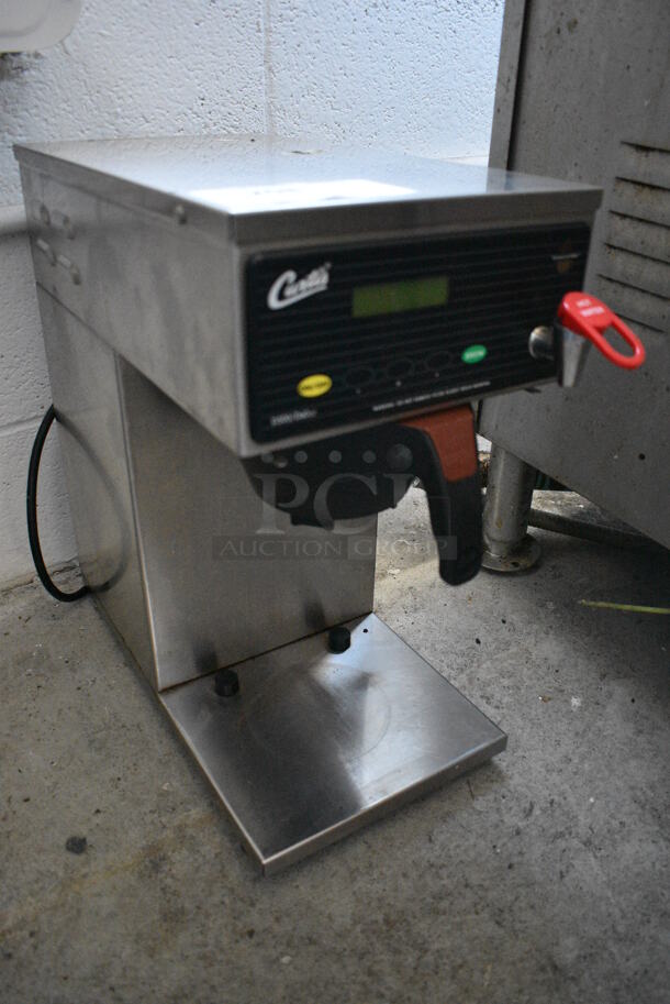 Curtis Model SCD60QT61A00 Stainless Steel Commercial Countertop Coffee Machine w/ Hot Water Dispenser and Poly Brew Basket. 120/220 Volts, 1 Phase. 9x19x18 - Image 2 of 5