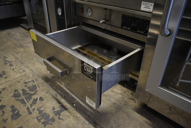 2 Winston HB35DIGE Stainless Steel Commercial Single Drawer Warming Drawers. 120 Volts, 1 Phase. 2 Times Your Bid! Tested and Working! - Image 4 of 6