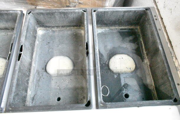 Vollrath Servewell 38104 Stainless Steel 4 Bay Steam Table w/ Under Shelf on Commercial Casters. 120 Volts, 1 Phase. Cannot Test Due To Plug Style - Image 4 of 8