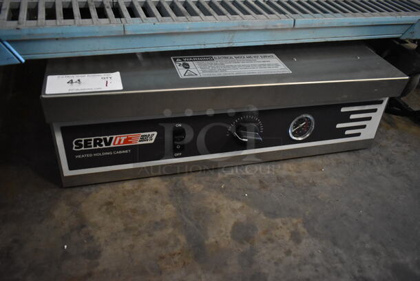 BRAND NEW SCRATCH AND DENT! ServIt Stainless Steel Heated Holding Cabinet Warming Insert. 