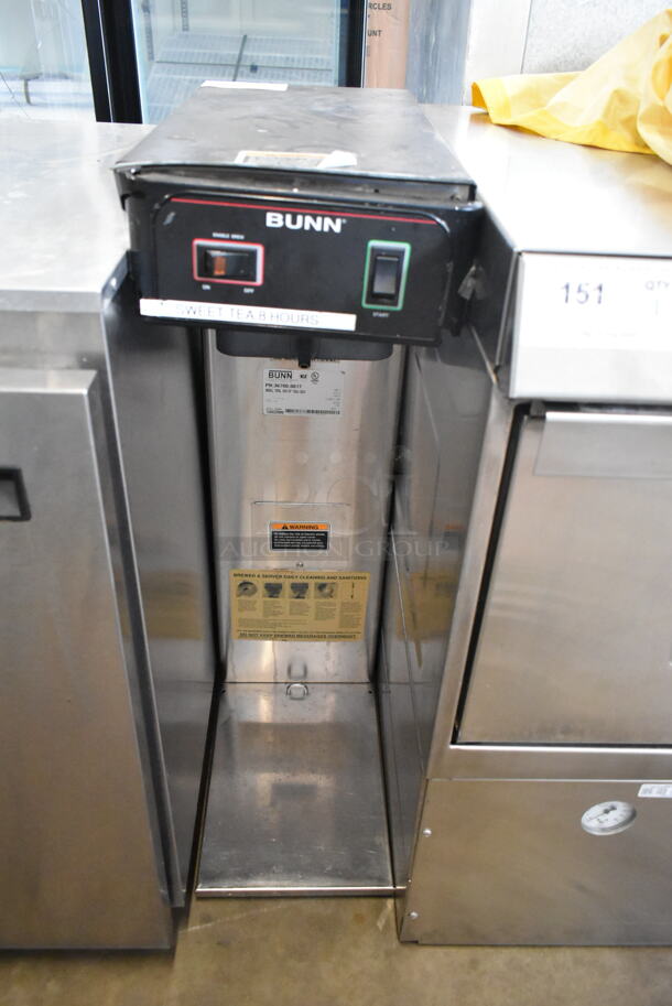 Bunn TB3Q Stainless Steel Commercial Countertop Iced Tea Machine. 120 Volts, 1 Phase. 