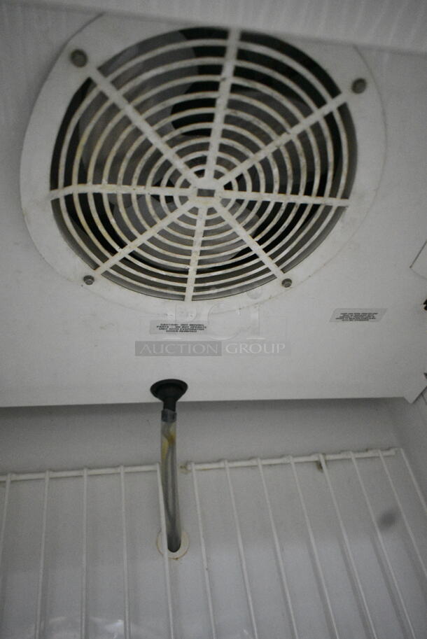 True T-19F Stainless Steel Commercial Single Door Reach In Freezer w/ Poly Coated Racks on Commercial Casters. 115 Volts, 1 Phase. Tested and Working! - Image 4 of 5