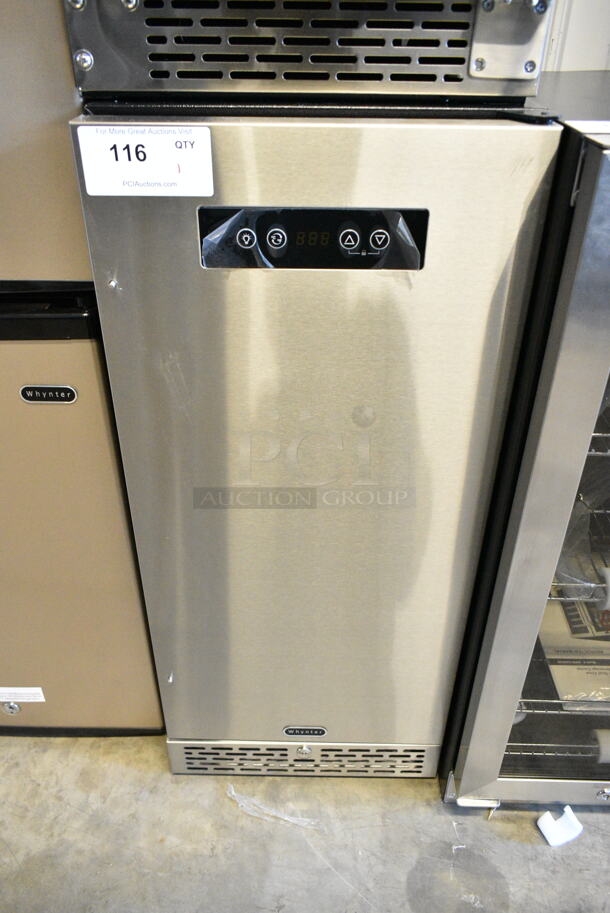 BRAND NEW SCRATCH AND DENT! Whynter BEF-286SB Stainless Steel Built-in or Freestanding 2.9 cu ft. Beer Keg Froster Beverage Refrigerator. 115 Volts, 1 Phase. Tested and Working! - Image 4 of 7