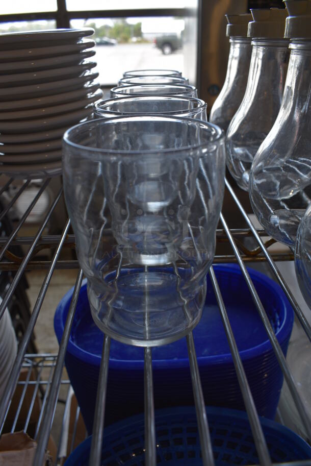 6 Beverage Glasses. 3x3x3.5. 6 Times Your Bid! - Image 1 of 3