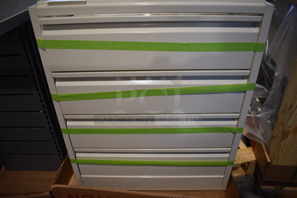 BRAND NEW! Royston 60010701 Metal 4 Drawer Cabinet. 24x29x28.5 - Image 6 of 6