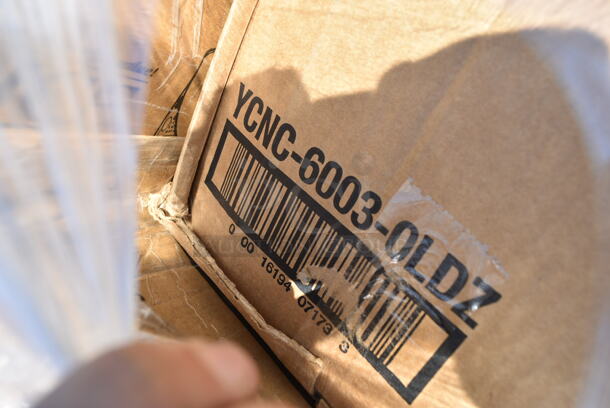 PALLET LOT of 29 BRAND NEW Boxes Including 6 Box 130TONG6BLK Visions 6" Black Disposable Plastic Tongs - 72/Case, 500LSTRWLW Choice 9, 12, 16, 20, and 24 oz. Clear Sip-Through Lid with Extra-Wide Opening - 1000/Case, 966UPWIDEB-500 OneUp by Choice White 2-Ply Wide Interfold 6 1/2" x 8 1/2" Dispenser Napkin - 6000/Case, 760FFLRGNEWS Choice Large 16 oz. Paper Scoop Cup with Newsprint Design - 1000/Case, 500CC12 12 oz. Plastic Cold Cup - 1000/Case, 1504381M Carnival King 6" x 3/4" x 6 1/2" Large Foil Hamburger / Sandwich Bag - 1000/Case, 500CC12HD 12 oz. Plastic Cold Cup - 1000/Case, 500LSTRWLW Choice 9, 12, 16, 20, and 24 oz. Clear Sip-Through Lid with Extra-Wide Opening - 1000/Case. 29 Times Your Bid!  - Image 11 of 12