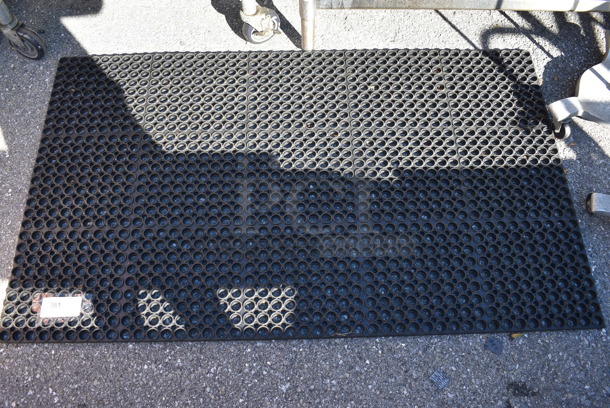Black Anti Fatigue Floor Mat. 60.5x36.5x1