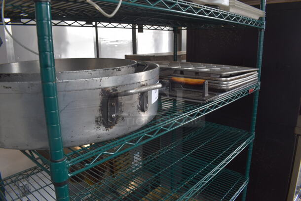 ALL ONE MONEY! Lot of Steel Circular Pans, Cooking Utensils and Trays - Image 2 of 5