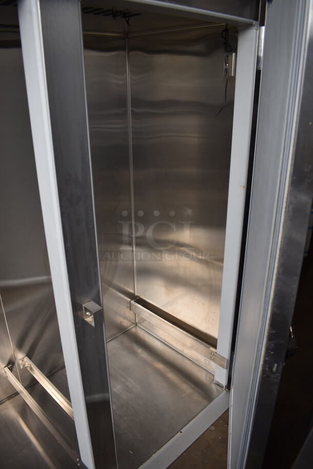 Victory RIS-2D-S7 Commercial Stainless Steel Two-Door Roll-In Cooler. 115V, 1 Phase. Tested and Working! - Image 5 of 6