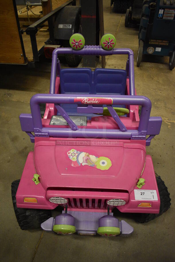 Power Wheels L7820-9993 Barbie Jeep (CSS)