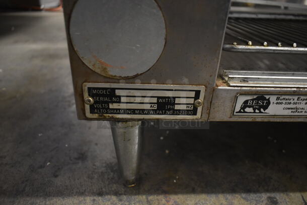 Alto Shaam Stainless Steel Commercial Countertop Electric Powered Cheese Melter. 125 Volts, 1 Phase.  - Image 5 of 5