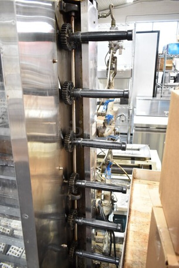 Boston Stainless Steel Commercial 6 Spit Rotisserie Oven.  - Image 4 of 8