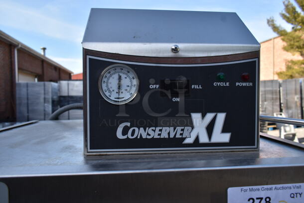 2011 Jackson CONSERVER XL-E Stainless Steel Commercial Straight Pass Through Dishwasher. 115 Volts, 1 Phase. - Image 4 of 10