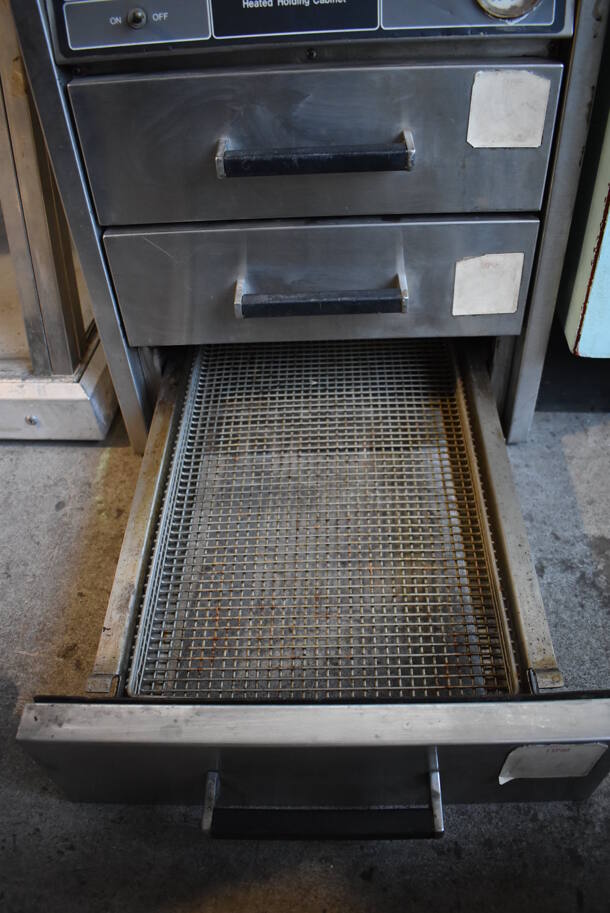Henny Penny HC-930 Stainless Steel Commercial 3 Drawer Heated Holding Warming Drawer. 120 Volts, 1 Phase. 18x26x21. Tested and Working! - Image 4 of 7
