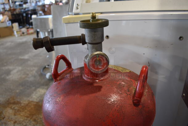 Kitchen Knight II PCL-600 Metal Fire Suppression Tank. 11x11x38 - Image 2 of 4