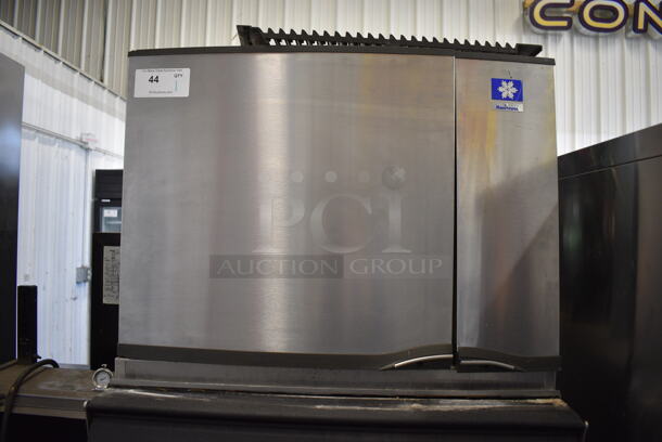 Manitowoc SY0454A Stainless Steel Commercial Air Cooled Ice Machine Head on Ice O Matic Stainless Steel Commercial Bin. 115 Volts, 1 Phase. 30x32x75 - Image 4 of 7