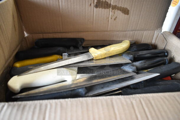 50 SHARPENED Stainless Steel Knives Including Chef Knives. 50 Times Your Bid!  - Image 5 of 6