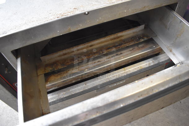 APW Wyott WD-2B Stainless Steel Commercial 2 Drawer Warming Drawer. 120 Volts, 1 Phase. 29x22x21.5. Tested and Working! - Image 4 of 5