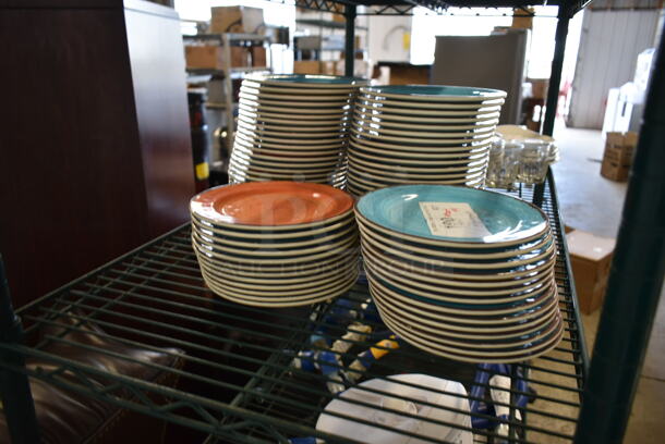 ALL ONE MONEY! Lot of Approximately 99 Various Colored Plates - Image 3 of 3