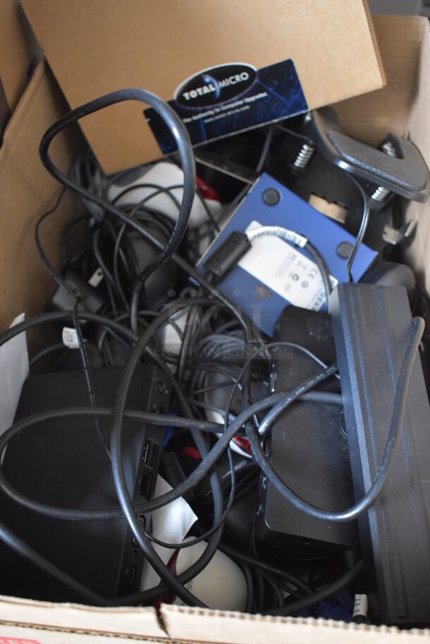 ALL ONE MONEY! Lot of Various Items Including Stand, Wires and Computer Mice - Image 5 of 12