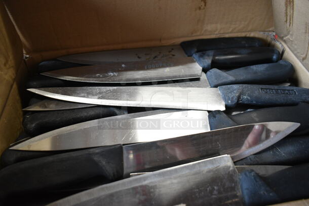 50 SHARPENED Stainless Steel Knives Including Chef Knives. 50 Times Your Bid!  - Image 4 of 5