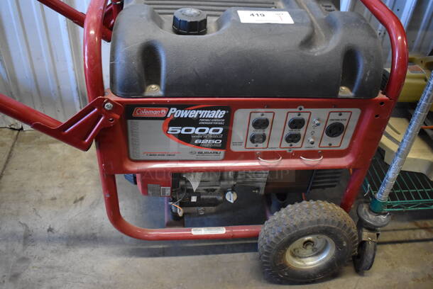 Coleman PM0435001 Powermate Portable Generator. 39x28x26 - Image 6 of 7
