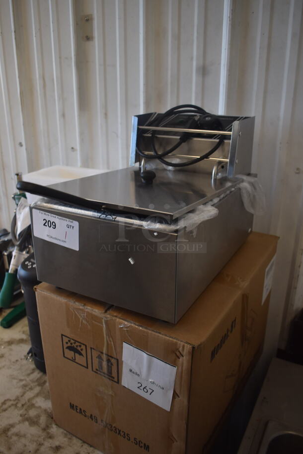 BRAND NEW SCRATCH AND DENT! Boshen 6 Liter Countertop Commercial Deep Fryer. 120 Volt 1 Phase. Tested and Working! - Image 3 of 3