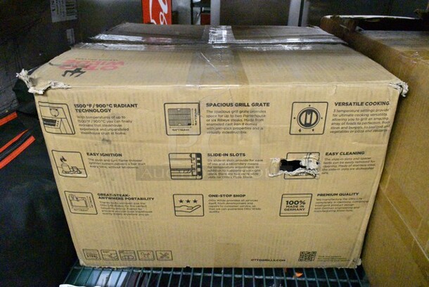 5 Various Items Including SereneLife SLISAU40BK Compact Portable Steam Sauna, Otto Grill, 2 Aputure Bags, Round Skillet. 5 Times Your Bid!  - Image 4 of 12