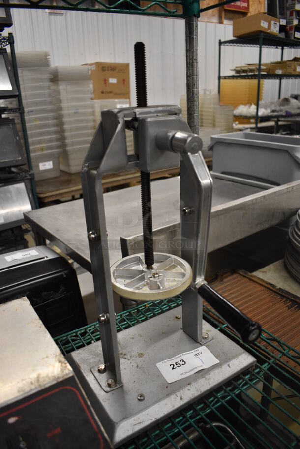 Metal Countertop Press. 12x9x22 - Image 2 of 4