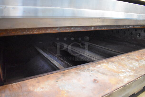 2 Bari Stainless Steel Commercial Gas Powered Single Deck Pizza Oven. 72x44x58. 2 Times Your Bid! - Image 5 of 7