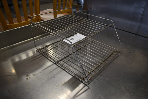 Metal 2 Tier Rack. - Image 2 of 2