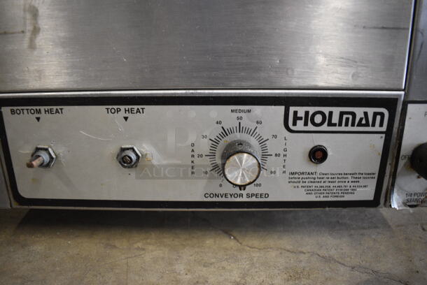 Holman Stainless Steel Commercial Countertop Electric Powered Conveyor Toaster Oven. 115 Volts, 1 Phase. 14x17x12.5 - Image 2 of 5