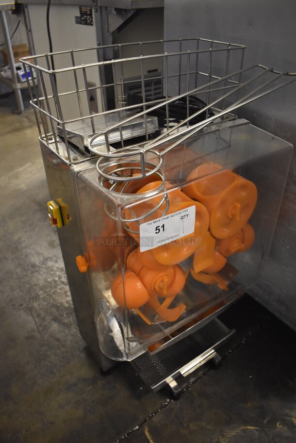 Stainless Steel Commercial Countertop Citrus Juicer. 16x12x31. Tested and Working! - Image 2 of 6