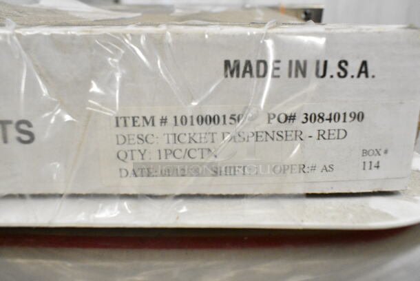 2 Various Items Including Ticket Number Dispenser w/ Number Sign, Scale. 2 Times Your Bid! - Image 2 of 6