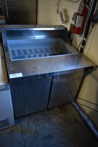 Stainless Steel Commercial Prep Table. 115 Volts, 1 Phase. Tested and Working!